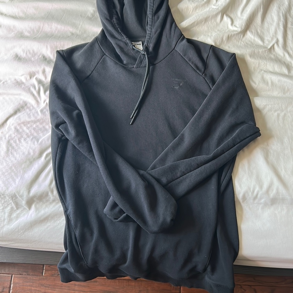 muscle fit gymshark hoodie